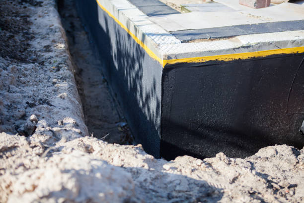 Residential Foundation Crack Repair installation at a Bloomfield, NY home by SJ Waterproofing Pros